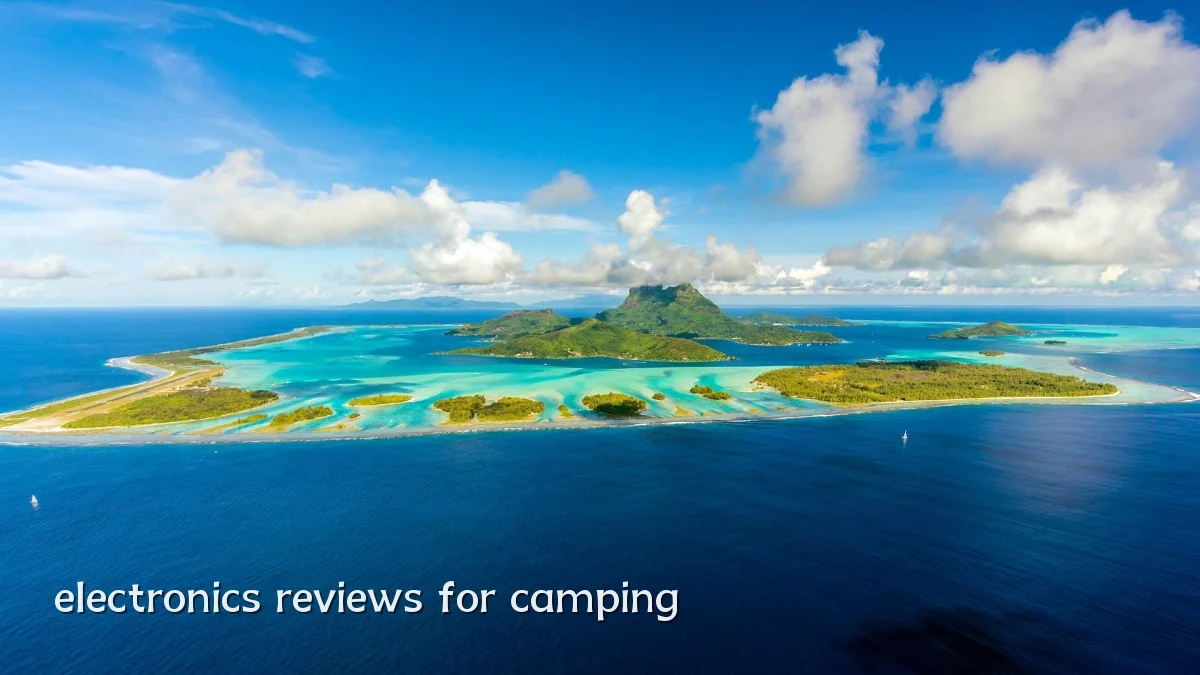 electronics reviews for camping