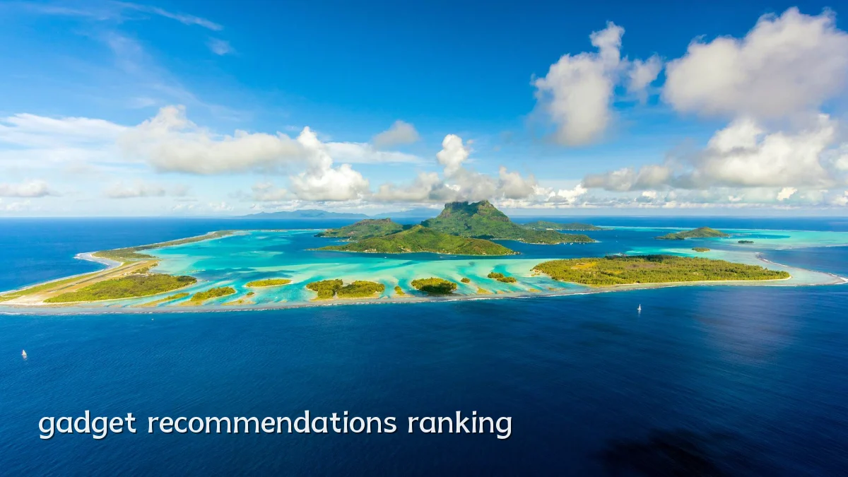 gadget recommendations ranking