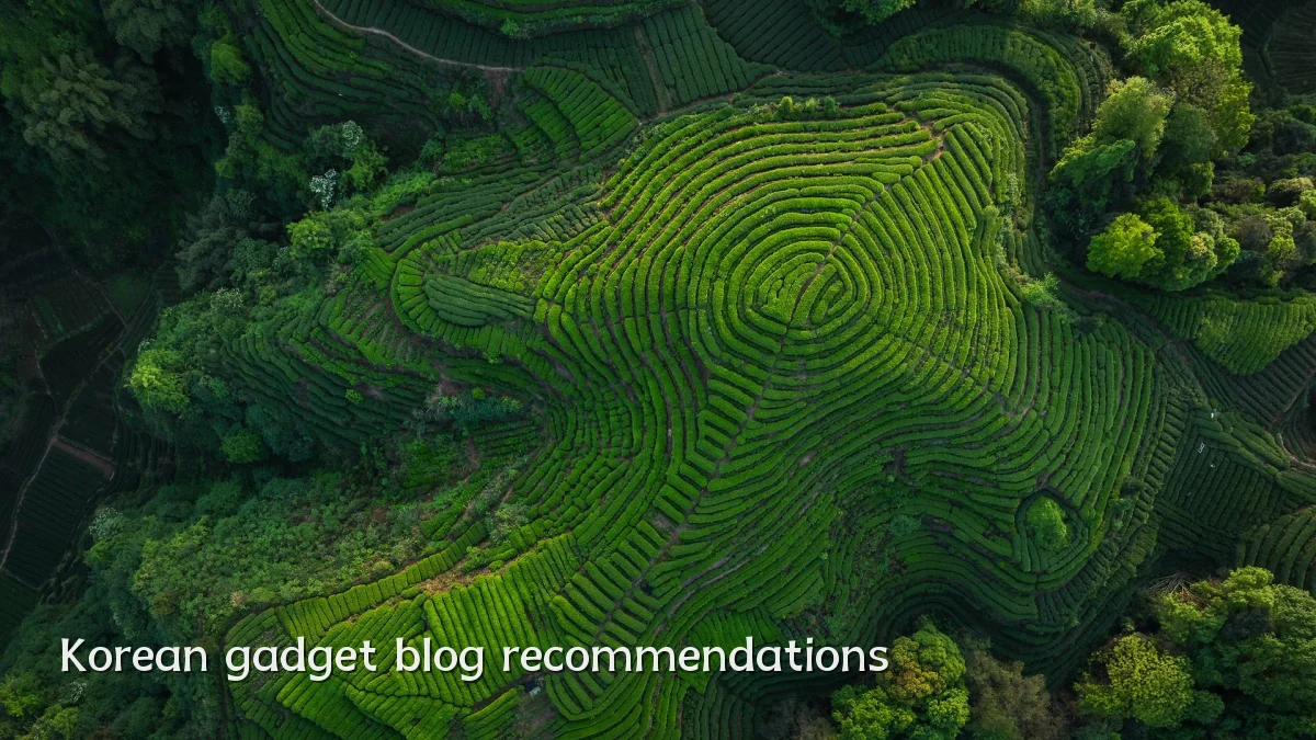 Korean gadget blog recommendations