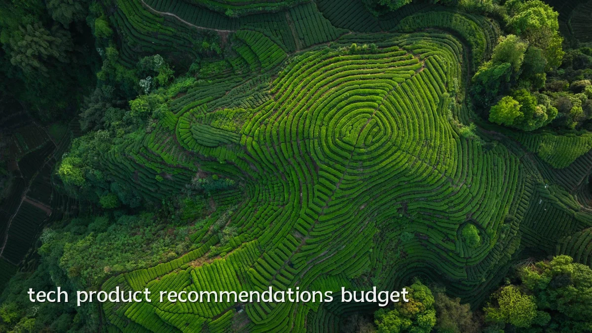 tech product recommendations budget
