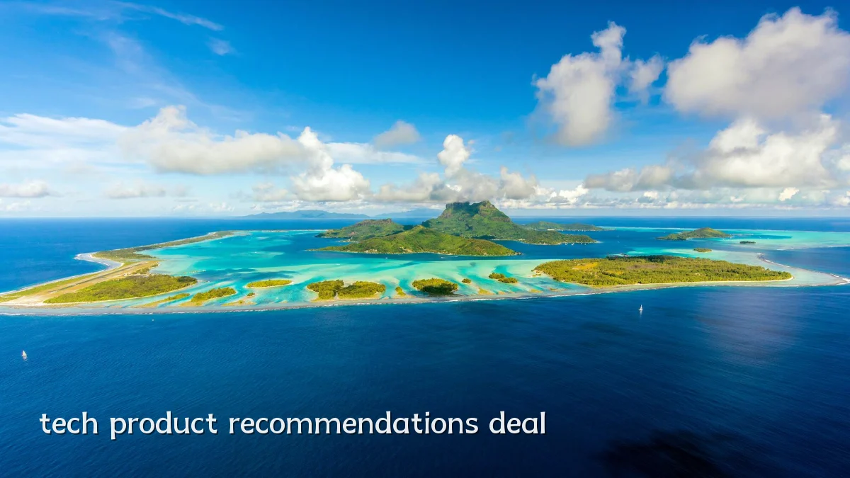 tech product recommendations deal
