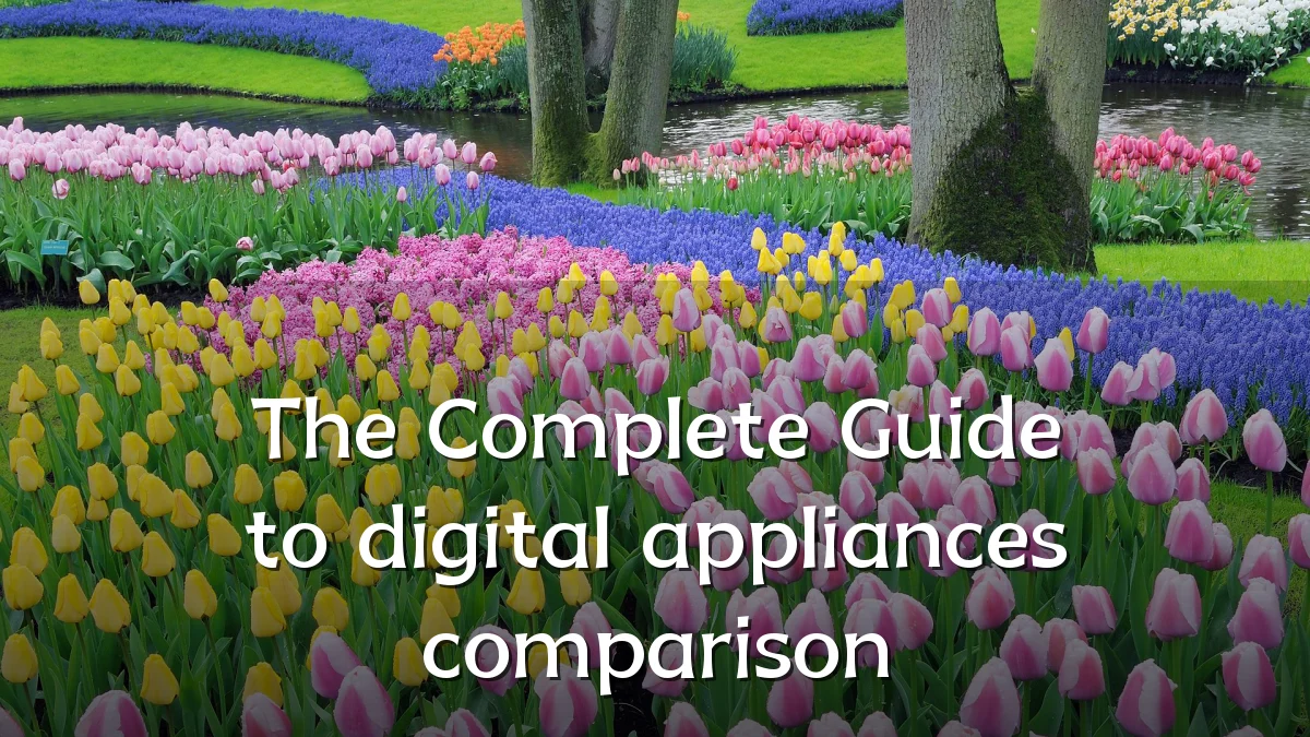 The Complete Guide to digital appliances comparison