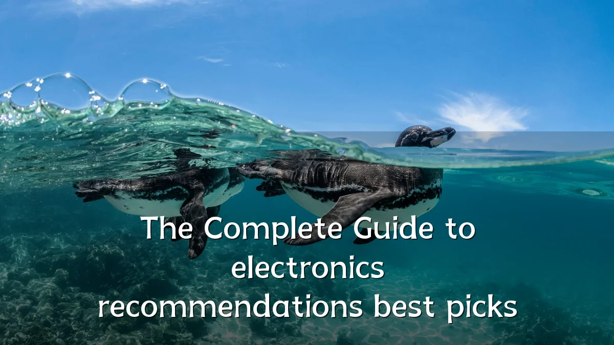 The Complete Guide to electronics recommendations best picks