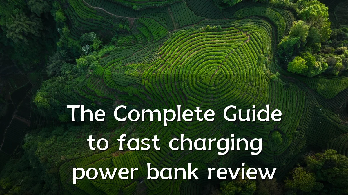 The Complete Guide to fast charging power bank review