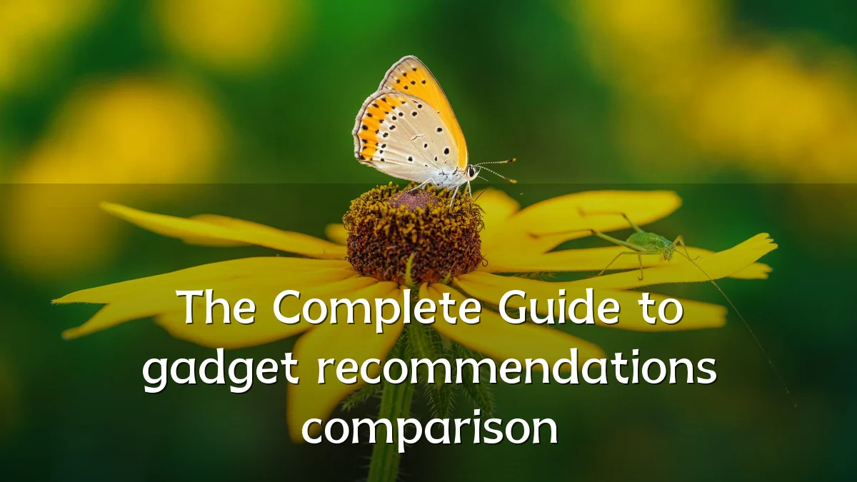 The Complete Guide to gadget recommendations comparison