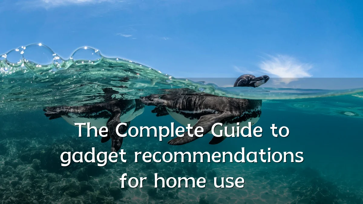 The Complete Guide to gadget recommendations for home use