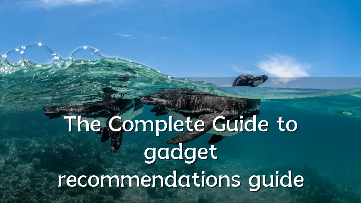 The Complete Guide to gadget recommendations guide