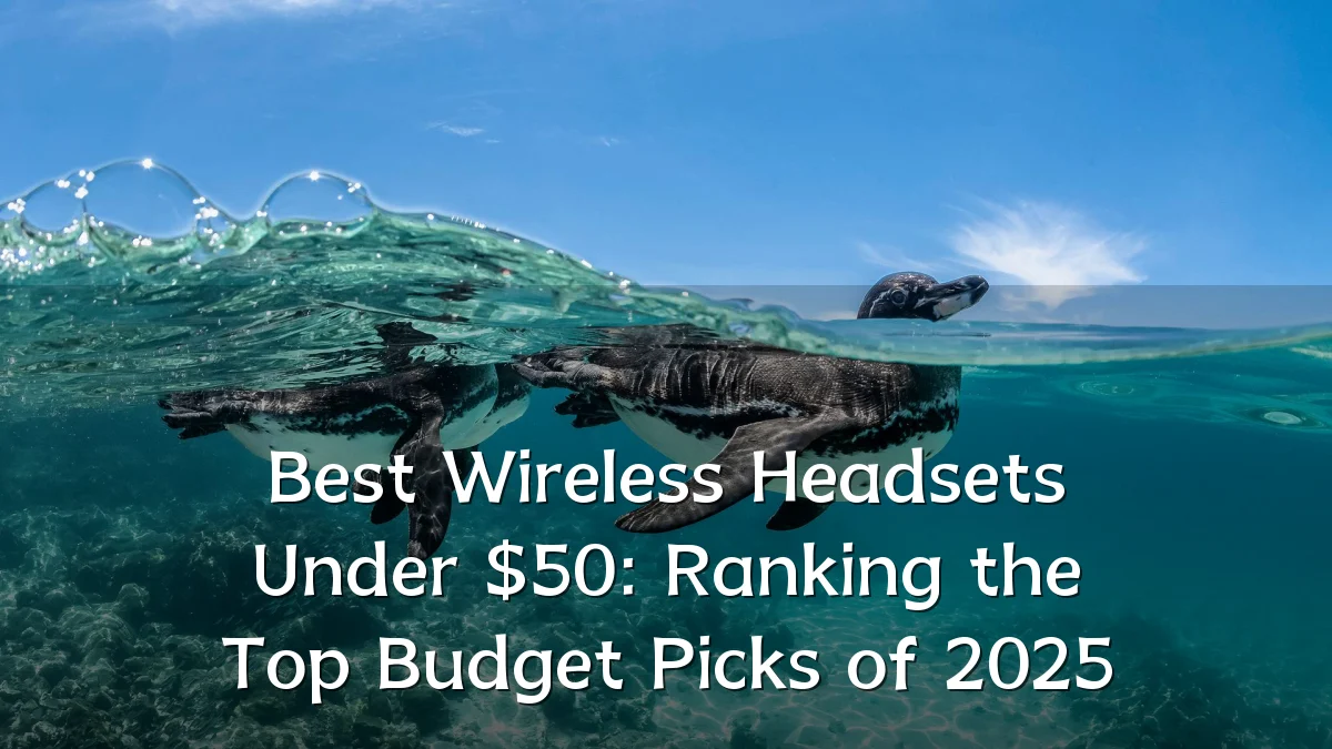 Best Wireless Headsets Under $50: Ranking the Top Budget Picks of 2025