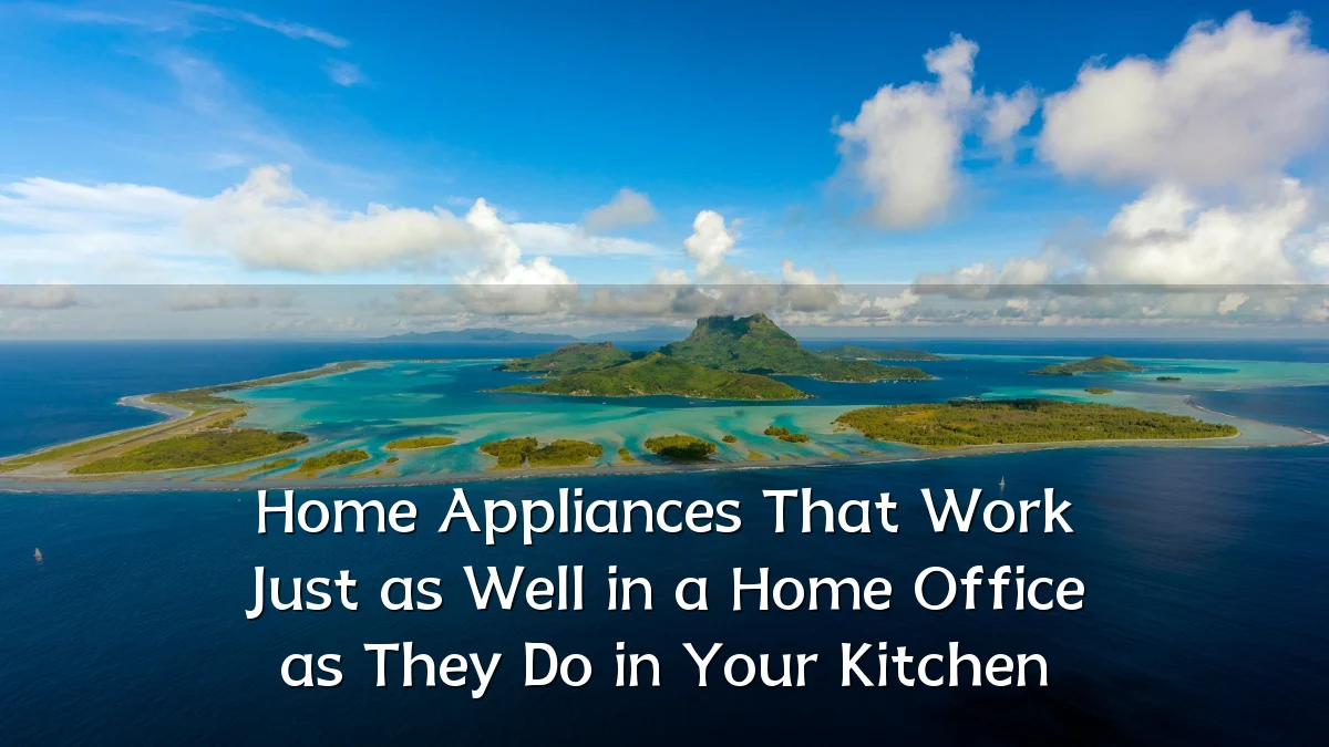 Home Appliances That Work Just as Well in a Home Office as They Do in Your Kitchen