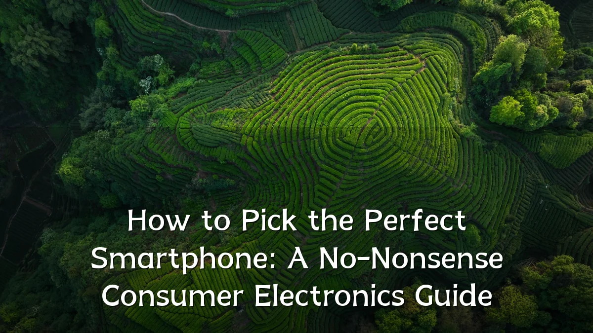How to Pick the Perfect Smartphone: A No-Nonsense Consumer Electronics Guide