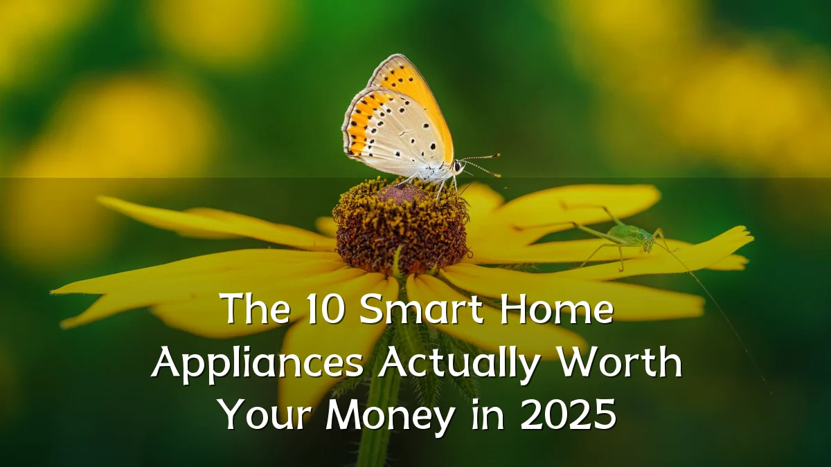 The 10 Smart Home Appliances Actually Worth Your Money in 2025