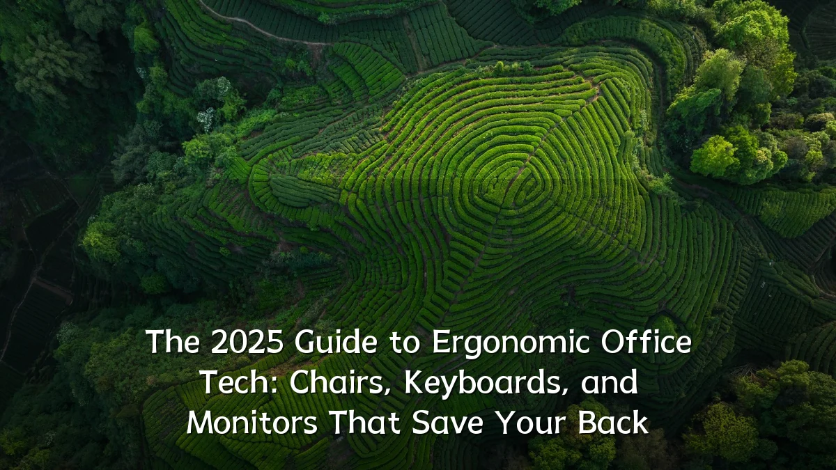 The 2025 Guide to Ergonomic Office Tech: Chairs, Keyboards, and Monitors That Save Your Back