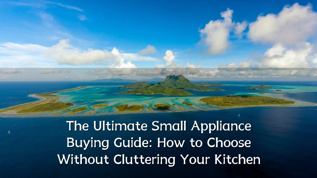 The Ultimate Small Appliance Buying Guide: How to Choose Without Cluttering Your Kitchen