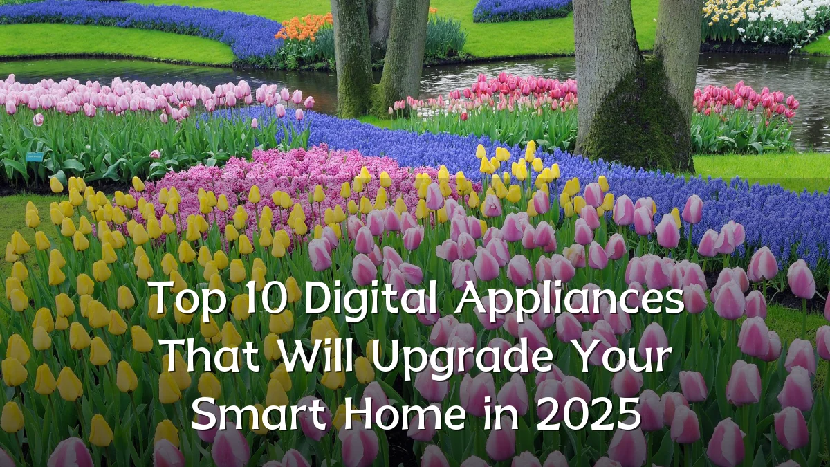 Top 10 Digital Appliances That Will Upgrade Your Smart Home in 2025