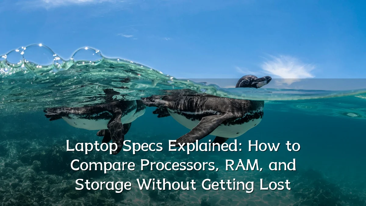 Laptop Specs Explained: How to Compare Processors, RAM, and Storage Without Getting Lost