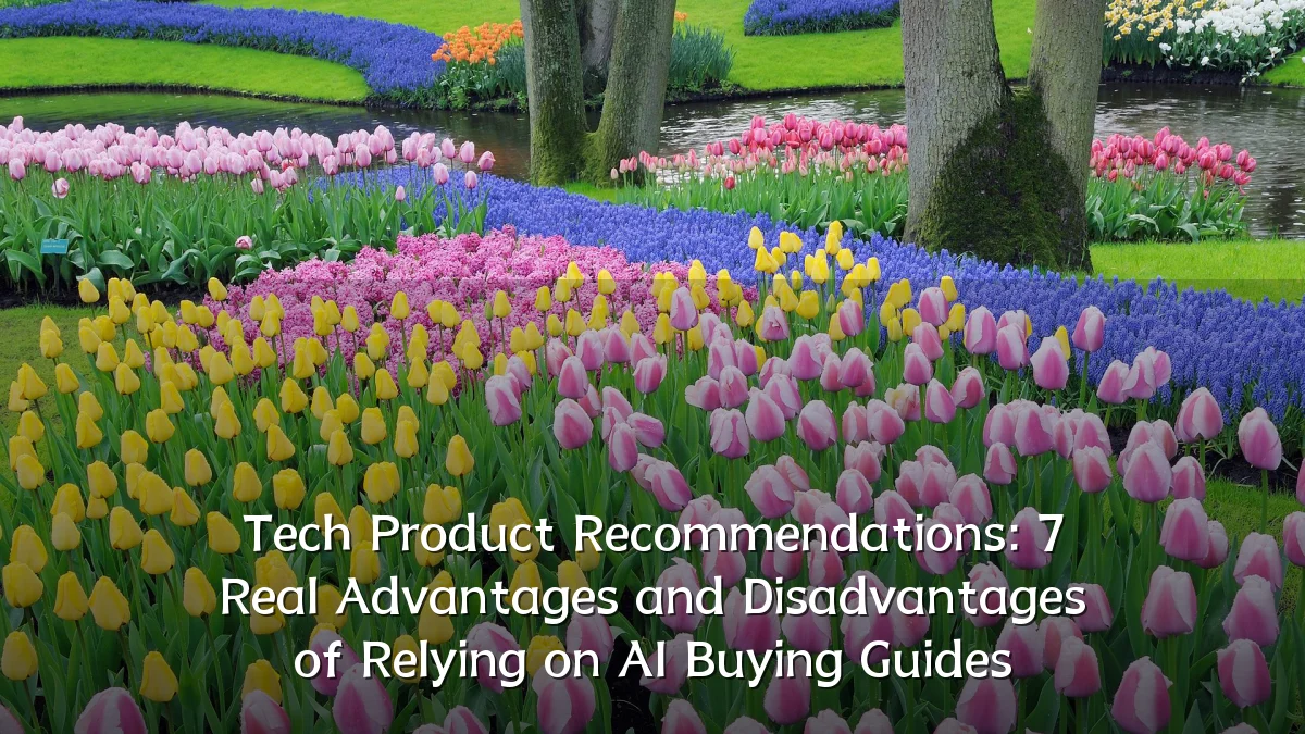 Tech Product Recommendations: 7 Real Advantages and Disadvantages of Relying on AI Buying Guides
