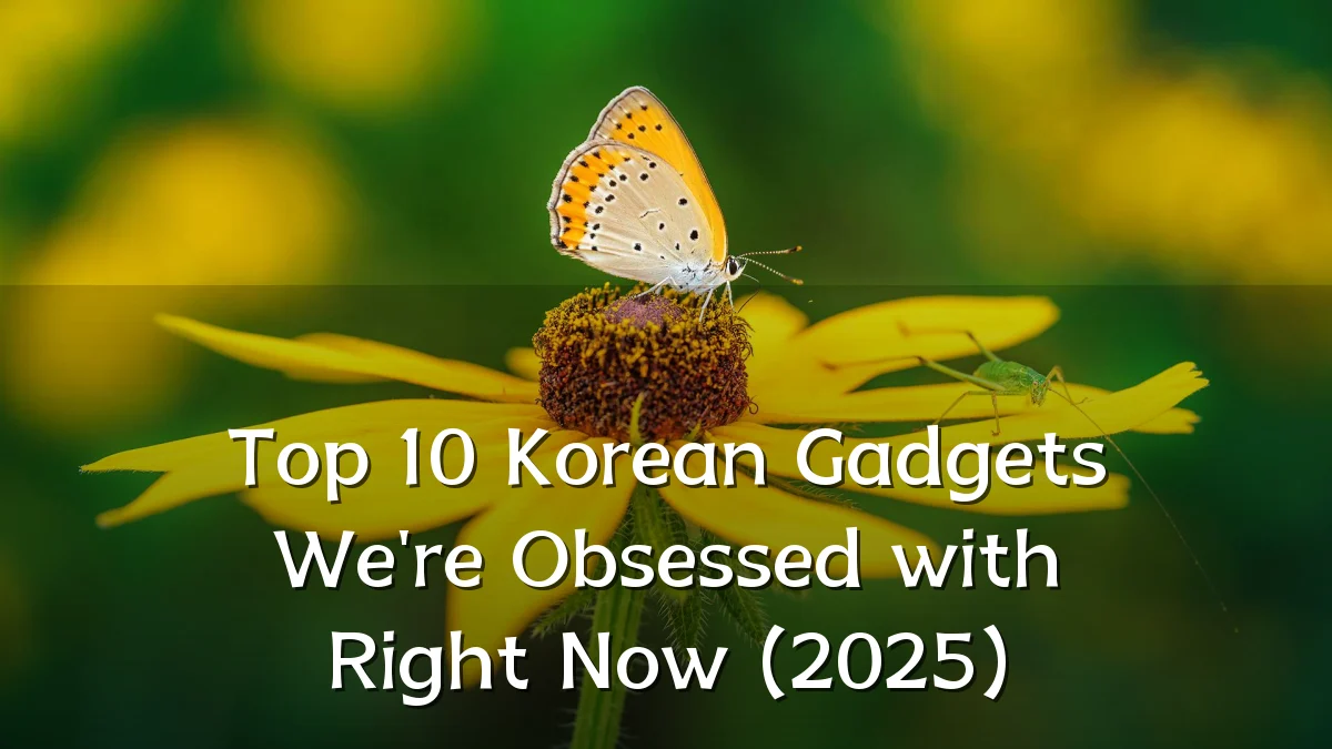 Top 10 Korean Gadgets We're Obsessed with Right Now (2025)